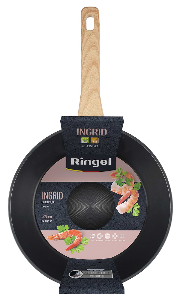 Фото - Сковорода універсальна Ringel Ingrid 24 см (RG-1154-24)