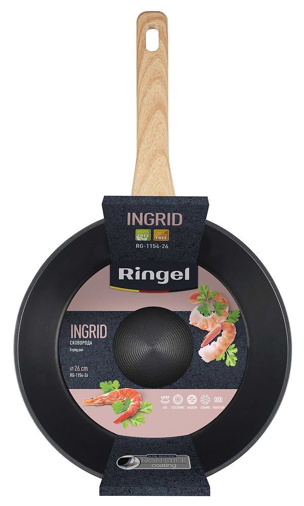 Фото - Сковорода універсальна Ringel Ingrid 26 см (RG-1154-26)
