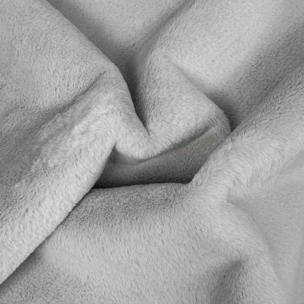 Фото - Набор ковров с эко-мехом DarianA Moon 50х60+60х90 см Светло-серый (1000009443)