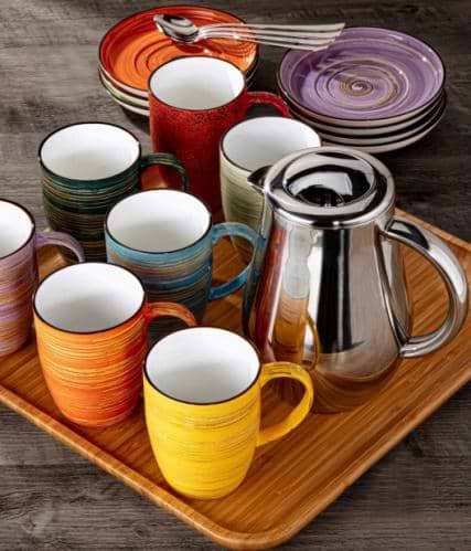 Фото - Чашка Wilmax Spiral Red 460 мл (WL-669237 / A)