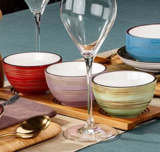 Фото - Салатник Wilmax Spiral Orange 19 см 1700 мл (WL-669332 / A)