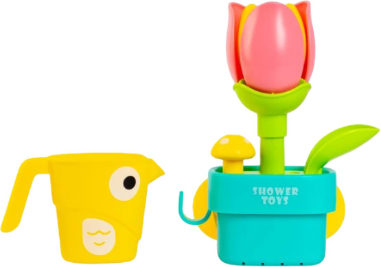 Іграшка для ванної Baby Team Чарівна квітка (9031_квітка рожева)