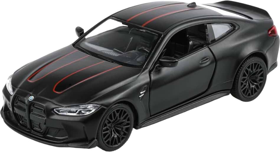 Колекційний легковий транспорт TechnoDrive BMW M4 CSL 2023 чорний (250435U) - Фото 1