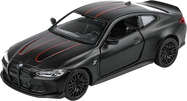 Фото - Коллекционный легковой транспорт TechnoDrive BMW M4 CSL 2023 черный (250435U)