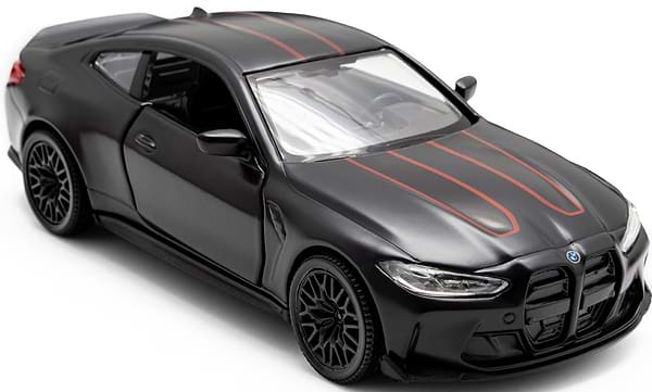 Фото - Коллекционный легковой транспорт TechnoDrive BMW M4 CSL 2023 черный (250435U)