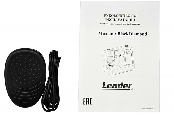 Фото - Швейна машина Leader Diamond Black