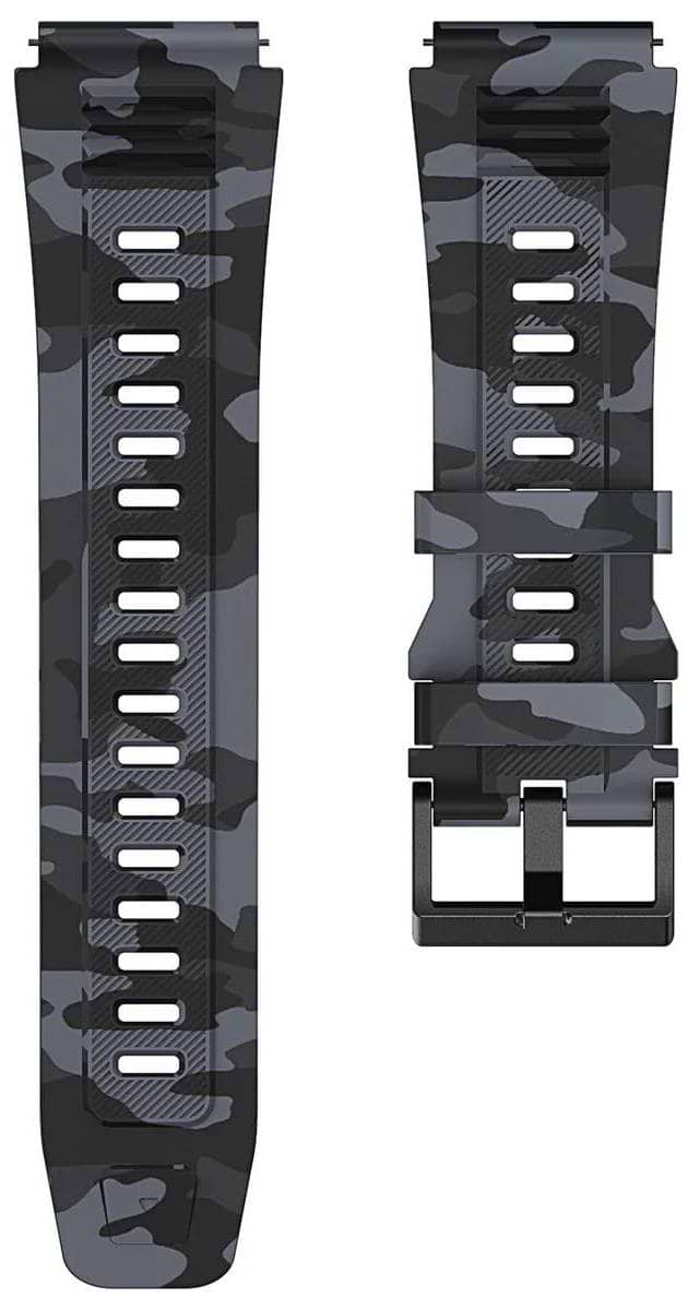 Ремінець для смарт-годинника KOSPET CAMO GREY/BLACK 22 мм - Фото 1