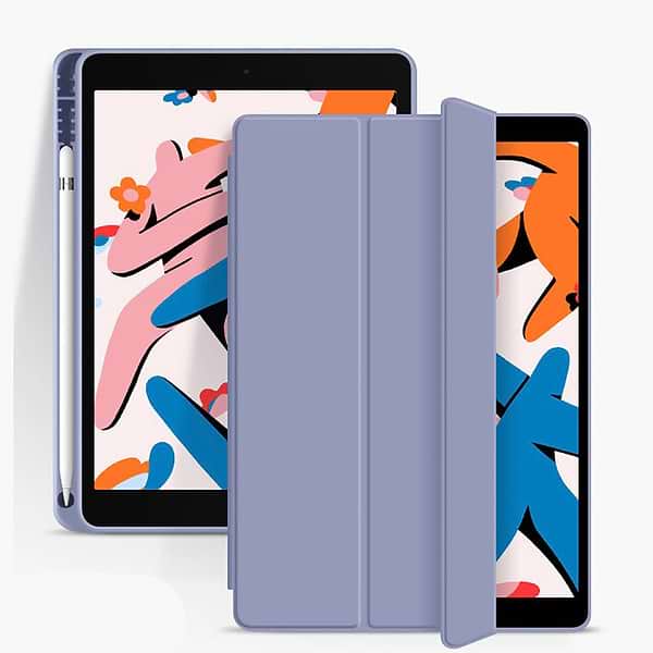 Фото - Чехол для планшета BeCover Tri Fold Soft TPU с креплением Apple Pencil for Apple iPad Air (4/5) 2020/2022 10.9'' Purple (708455)