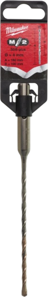 Бур Milwaukee SDS-PLUS M2 4,0х160х100 мм (4932399143)