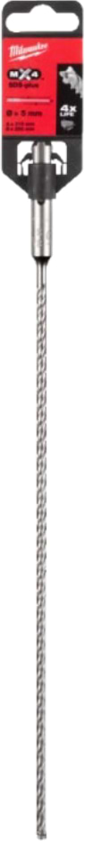Бур Milwaukee SDS-PLUS MX4 5,0х315х250 мм (4932478467)