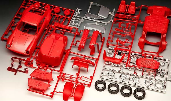 Фото - Набір для моделювання техніки Revell набір до 50 річниці автомобіль Porsch 911 Турбо (RVL-05634)