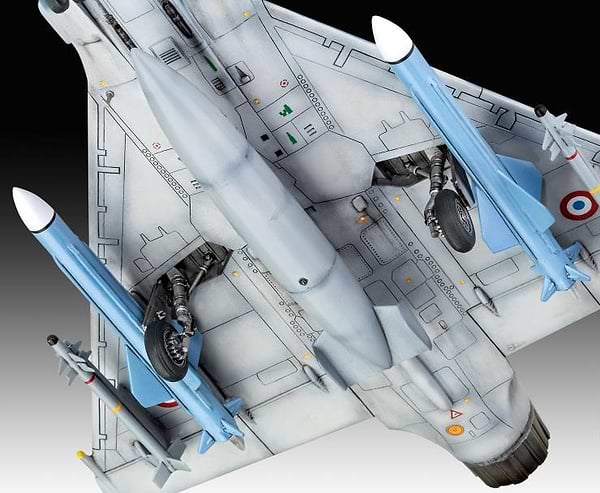 Фото - Набор для моделирования техники Revell Самолет Dassault Mirage 2000C (RVL-03813)