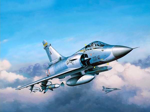 Фото - Набор для моделирования техники Revell Самолет Dassault Mirage 2000C (RVL-03813)