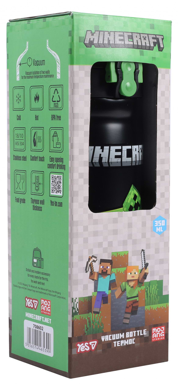Фото - Термос YES Minecraft 350 мл (708602)