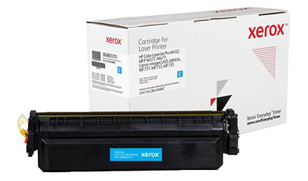Картридж-тонер Xerox Everyday совместимый аналог HP CF411X (410X), Canon 046H cyan (006R03701)
