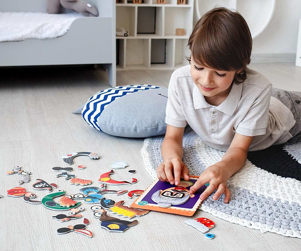 Фото - Настільна гра (3-4 роки) Vladi Toys "Фейсики" (укр) (VT3702-15)