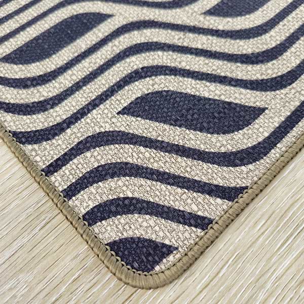 Фото - Коврик универсальный DarianA Linen look лен 60х90 волна (1000010525)