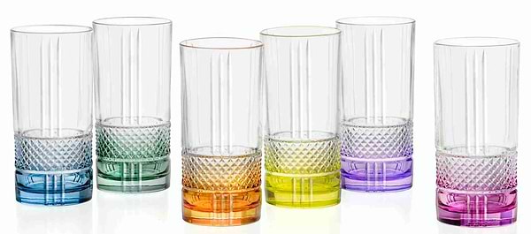 Фото - Набор стаканов RCR BRILLANTE 6 шт. 370 мл (27626020206) Фото - Набор стаканов RCR BRILLANTE 6 шт. 370 мл (27626020206)