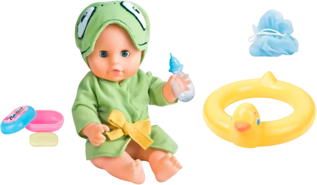 Пупс. Набор Baellar с кругом для плавания и аксессуарами 30 см (8499)