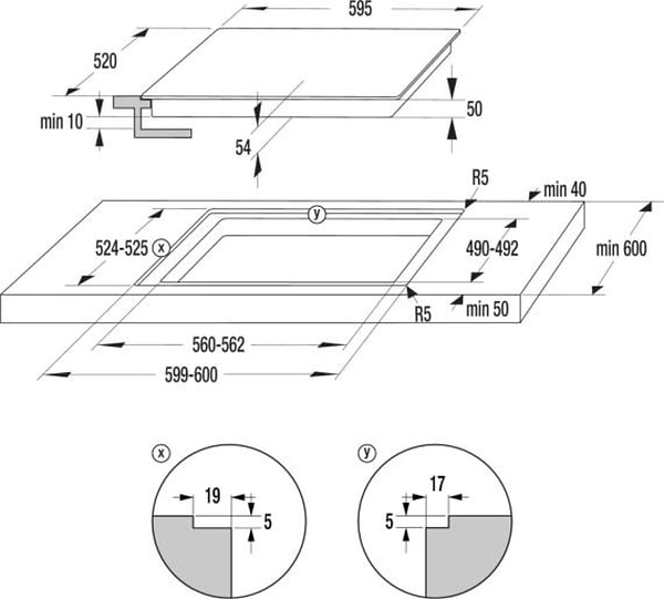 Фото - Варочная панель электрическая Hisense HI6443BSCWF