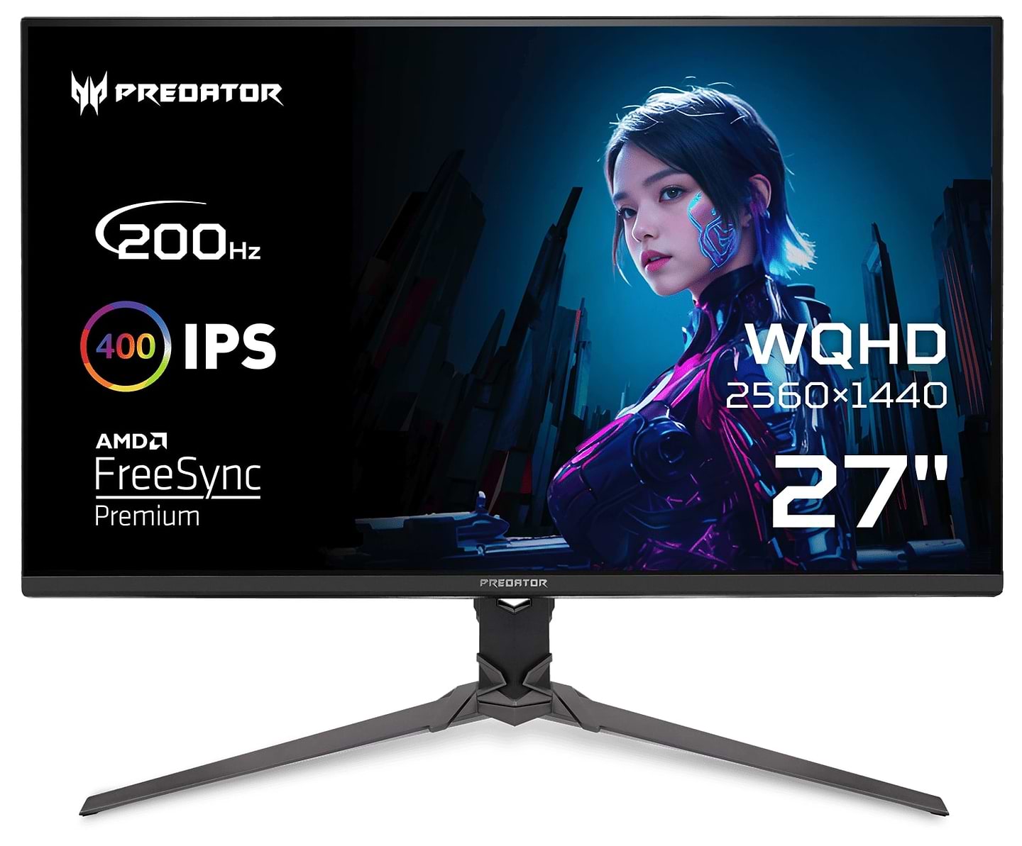 Монитор игровой Acer Predator XB273UX1bmiiprx (UM.HX3EE.111 - Фото 1