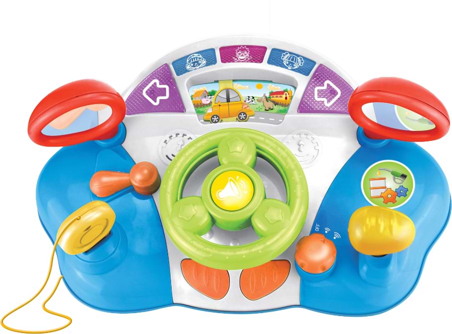 Інтерактивний руль HUANGER зі світлом і звуком (HE0507)