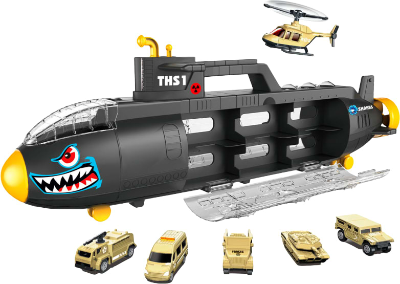 Базовый игровой транспорт для малыша PENGRONG Подлодка с транспортом (P863-A)