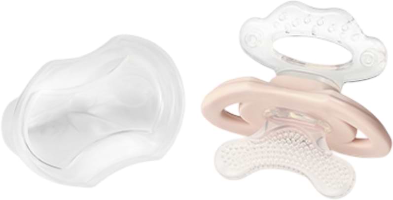 Прорізувач з охолодженням BabyOno Перші зубки Бежевий (1008/04)