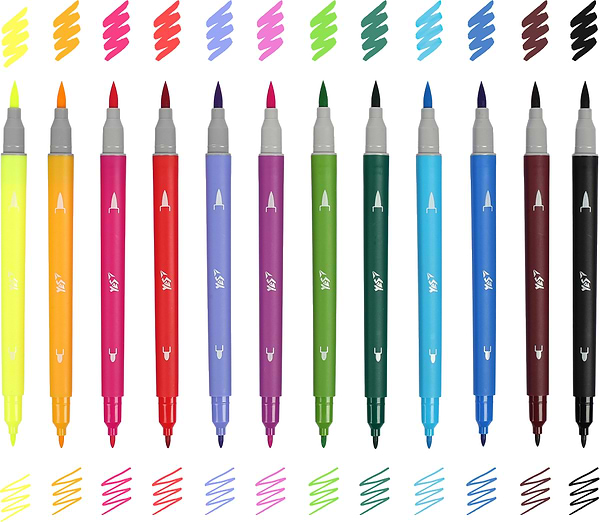 Фото - Фломастеры YES 12 цветов Minecraft.Spring (650596)