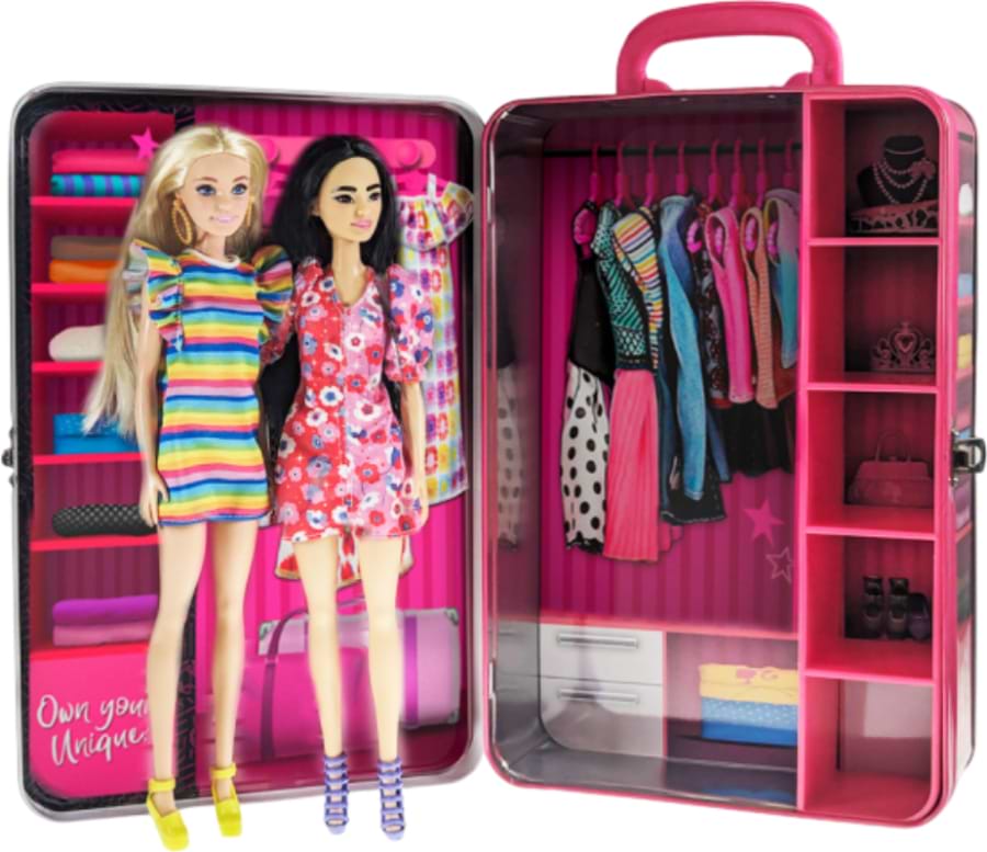 Меблі і будиночки для ляльки Barbie кейс Барбі та Друзі (BBDS6) - Фото 1