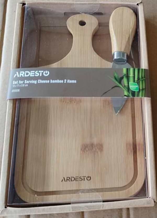 Фото - Доска для сервировки Ardesto Midori 2 пр. 19х11х0.8 см (AR0936)