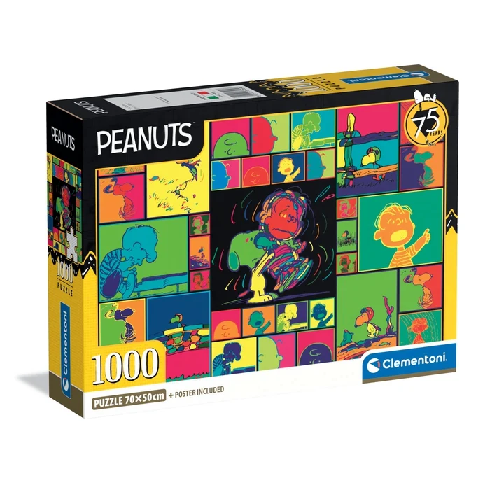 Пазли (8 +) Clementoni Головні герої коміксу  Пінатс 1000 ел. (37069)