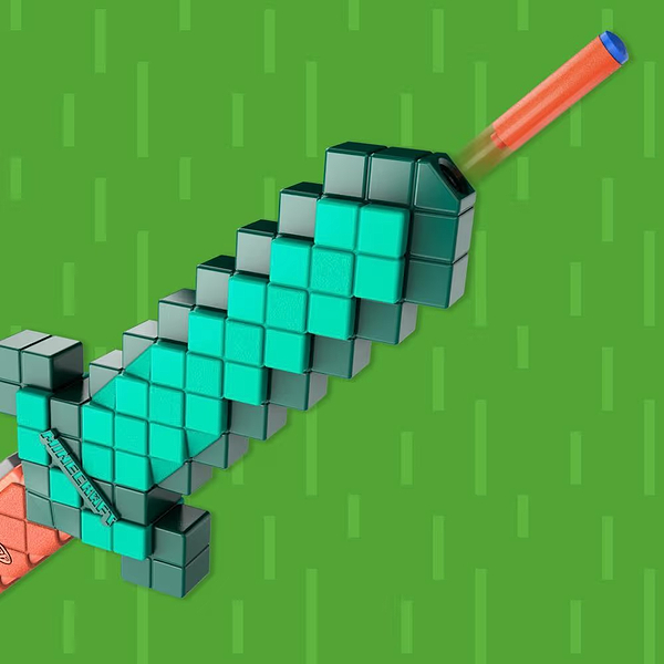 Фото - Бластер многозарядный Hasbro Nerf Minecraft Sword (G1437)