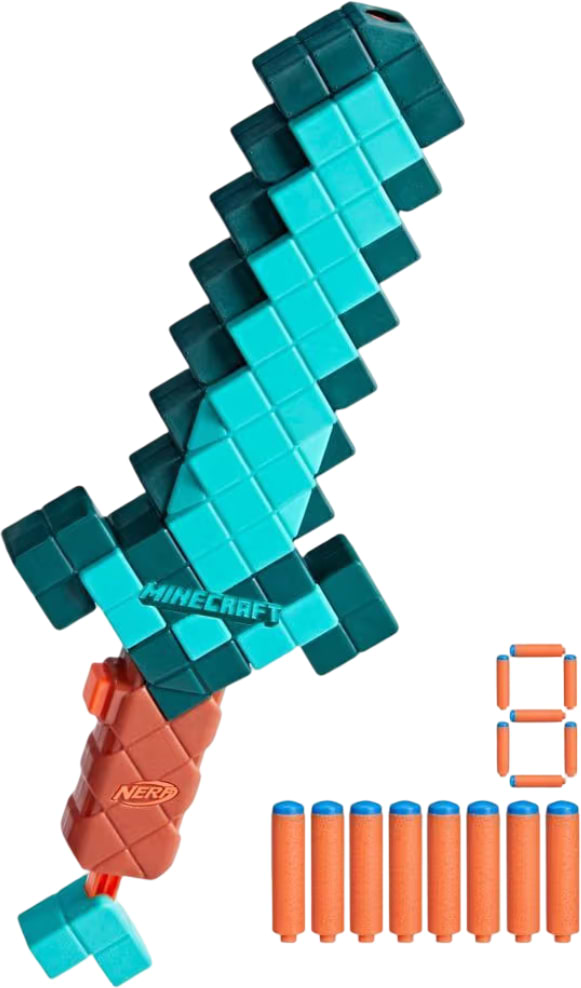 Бластер многозарядный Hasbro Nerf Minecraft Sword (G1437)