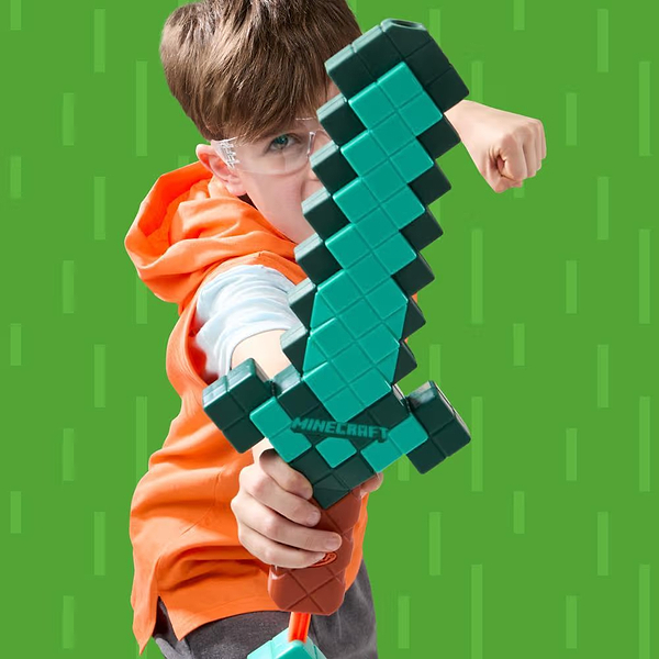 Фото - Бластер многозарядный Hasbro Nerf Minecraft Sword (G1437)