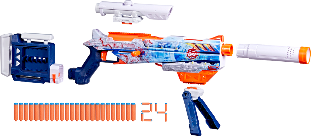 Бластер багатозарядний Hasbro Nerf Loadout Arctic Zerostriker (G1763)