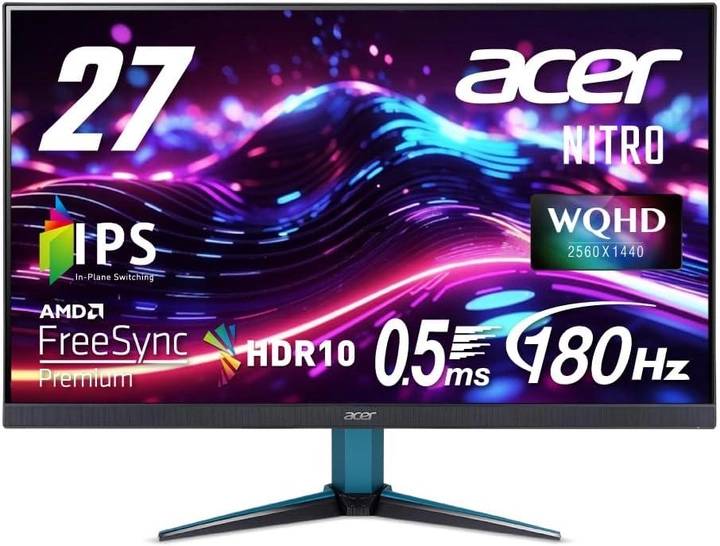 Монитор игровой Acer Nitro VG272UV3BMIIPX (UM.HV2EE.301) - Фото 1