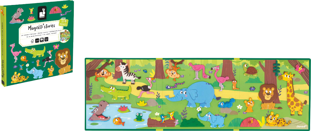 Настольная игра (3-4 года) Janod Африканские животные (J05456)