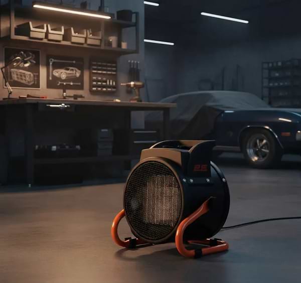 Фото - Теплова гармата 2E 2E-AHC2000 Black