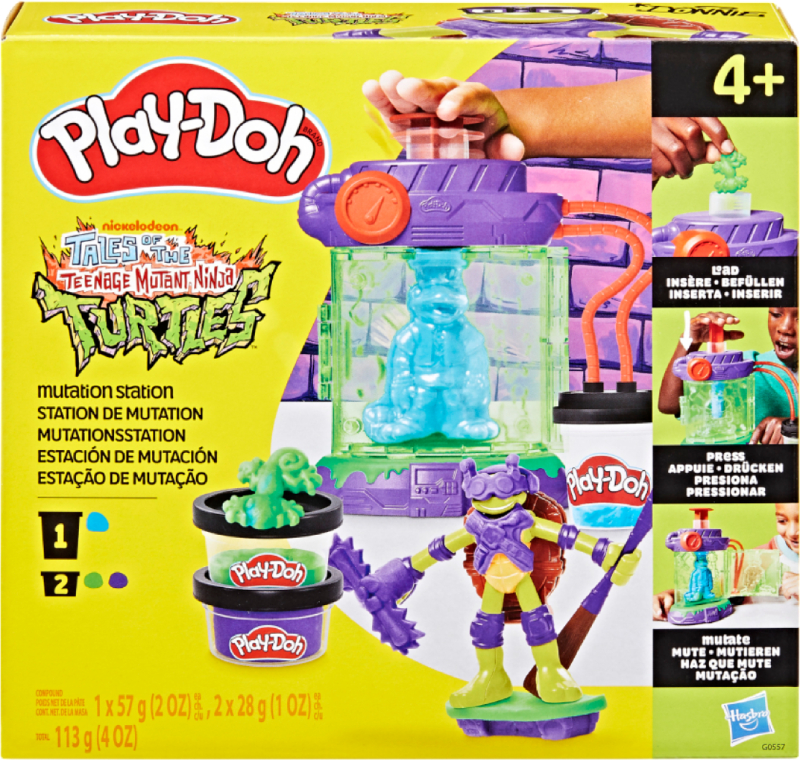Наборы для лепки Hasbro Play-Doh Ракушки-ниндзя: Мутационная станция (G0557)