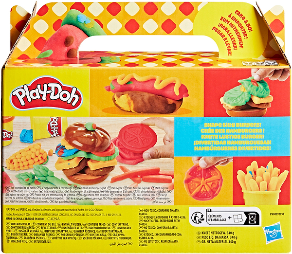 Фото - Уценка - Наборы для лепки Hasbro Play-Doh Кулинарные формочки G1614 GRILL FUN PLAYSET (G1609_G1614)