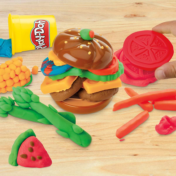 Фото - Уценка - Наборы для лепки Hasbro Play-Doh Кулинарные формочки G1614 GRILL FUN PLAYSET (G1609_G1614)