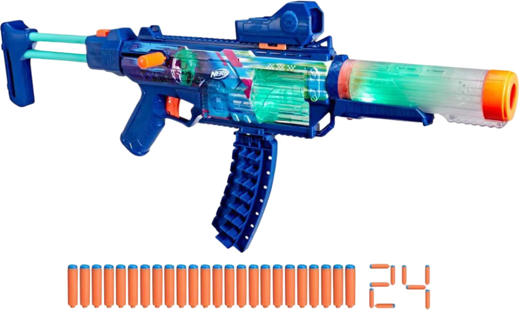 Бластер багатозарядний Hasbro Nerf Loadout Cyberlight Ghost (G1824)
