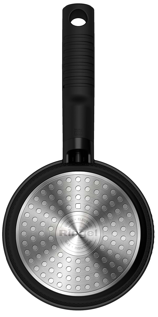 Фото - Ківш зі знімною ручкою Ringel Grey Line 16 см зі з`ємною ручкою (RG-4155-16)