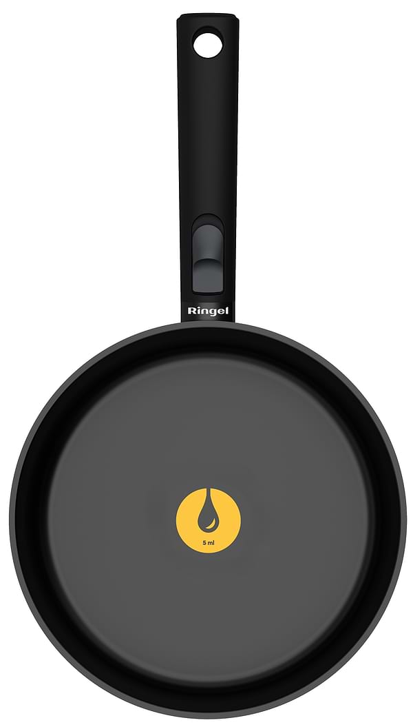 Фото - Сковорода универсальная Ringel Grey Line 24 см со съемной ручкой (RG-1155-24)