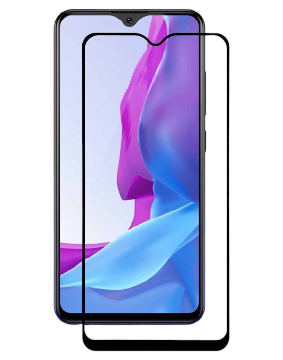 Защитное стекло для смартфона BeCover Vivo Y93 Lite Black (703949)