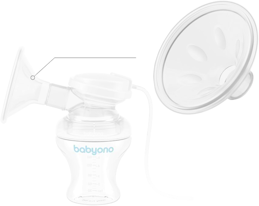 Аксесуар до молоковідсмоктувача BabyOno 300 KIT I