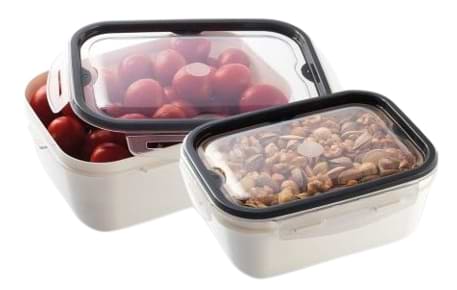 Набор емкостей для хранения UCSAN PLASTIC LOCK&FIT 2 шт. 1х2 л (37106)