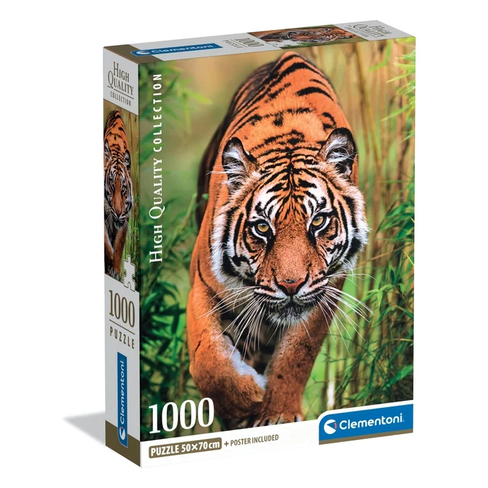 Пазли (8 +) Clementoni Тигр 1000 ел. (37108)