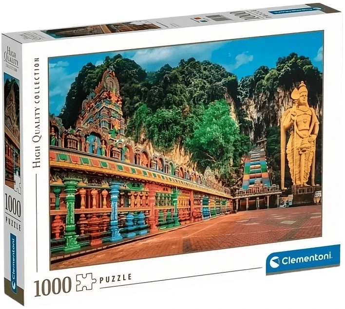 Пазлы (8+) Clementoni Красочные пещеры Бату 1000 эл. (37111)